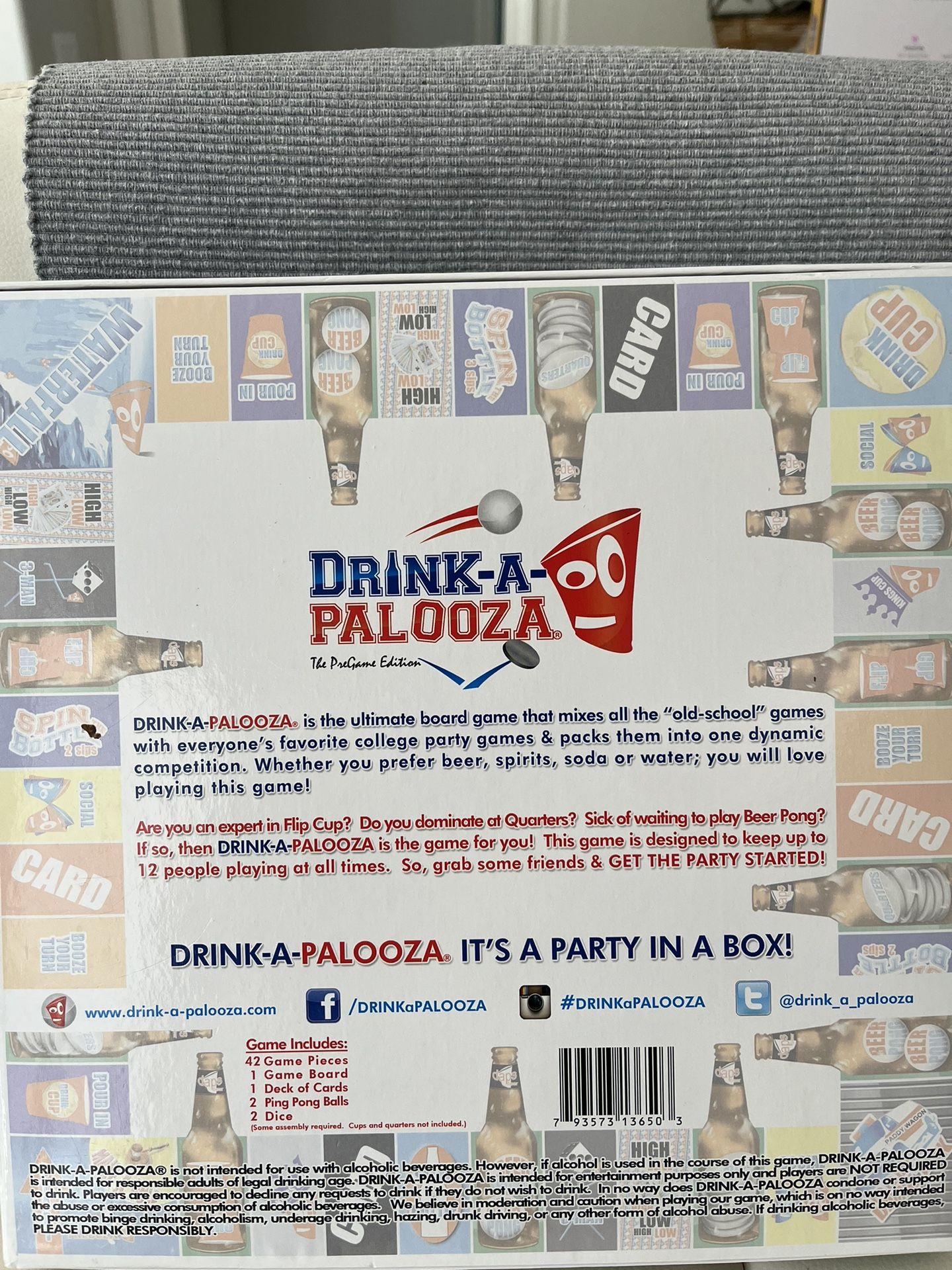 Drink A Palooza Board Game