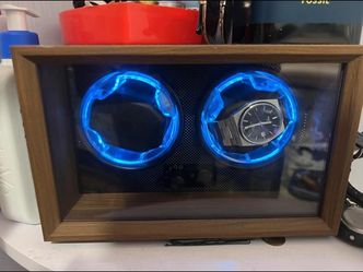 Double Watch Winder / Giratorio de Reloj doble