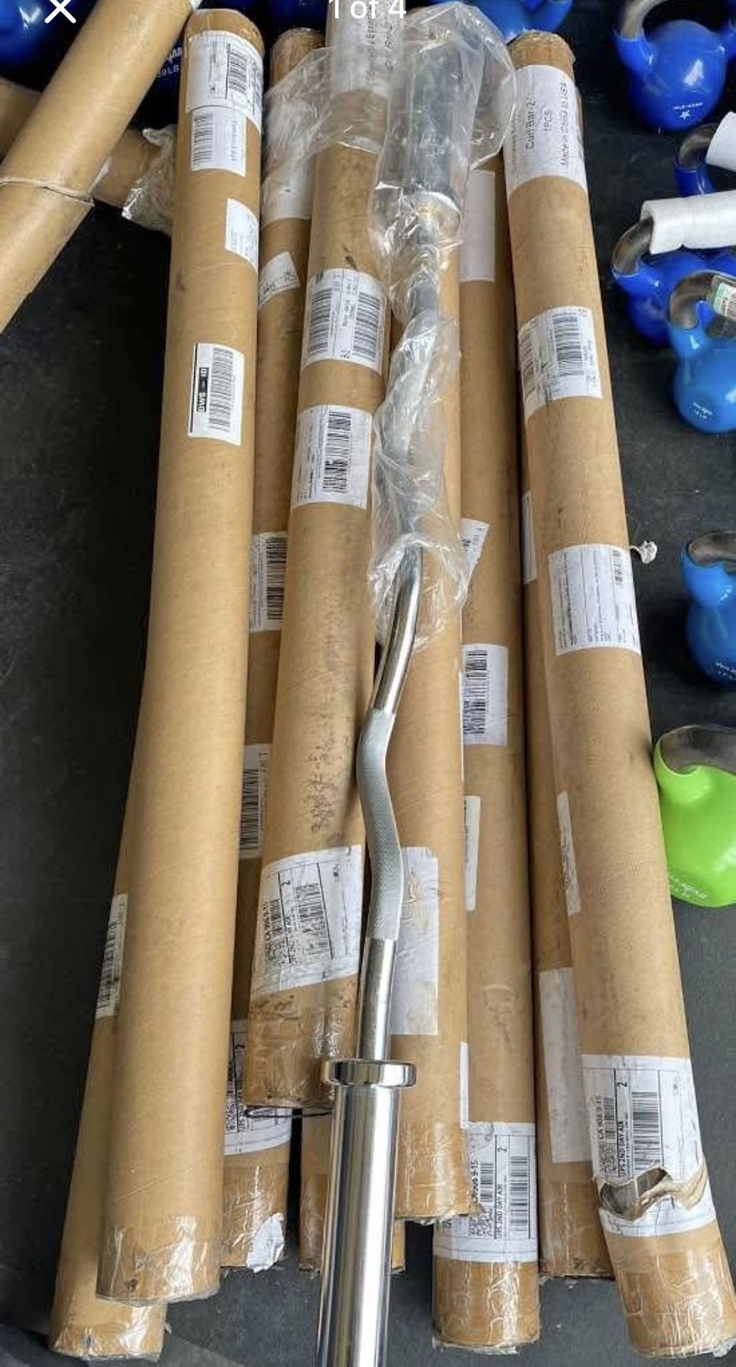 New Heavy Duty Curl Bar