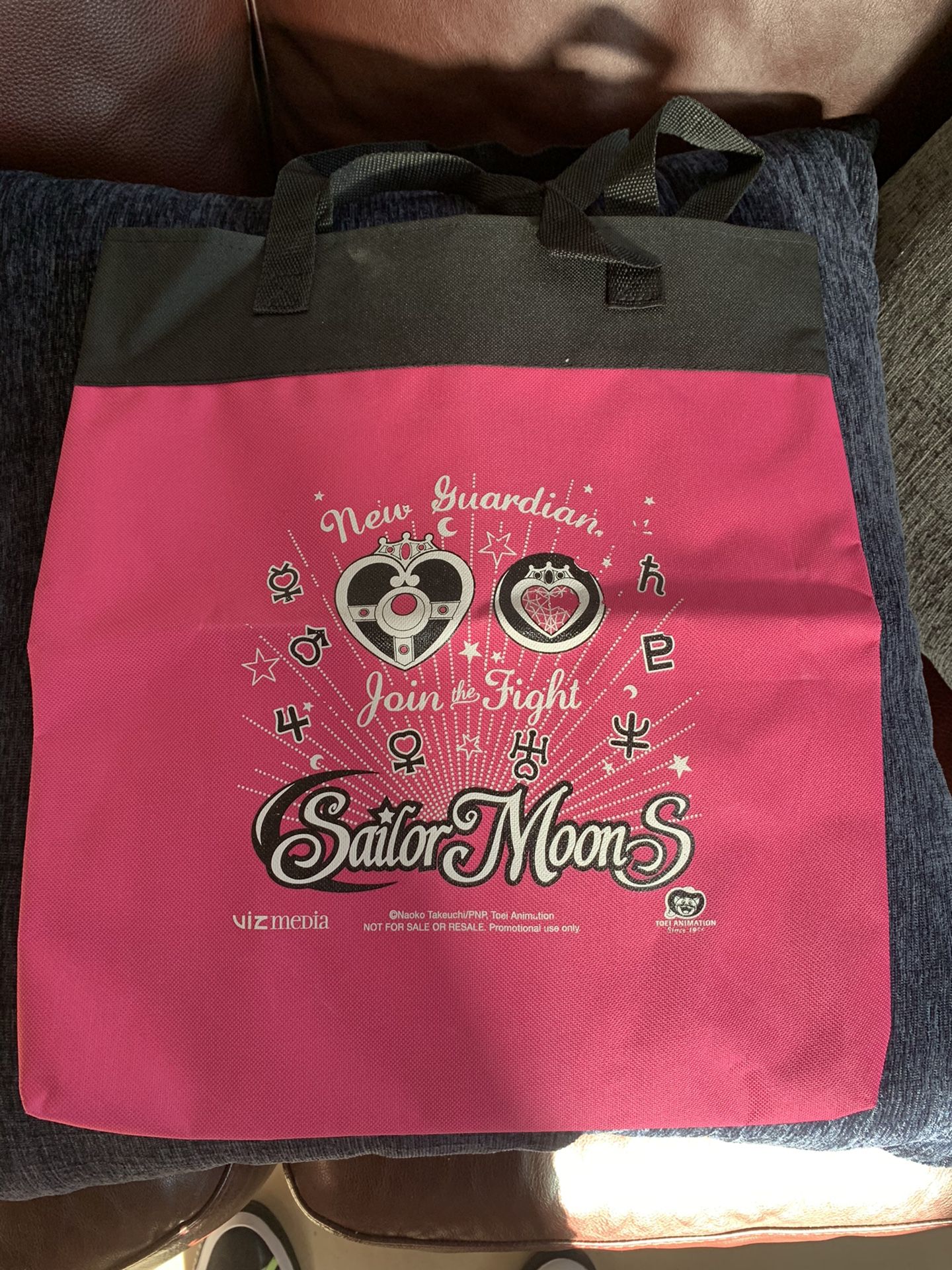 Viz Media Sailor moon Bag unused from Comic Con