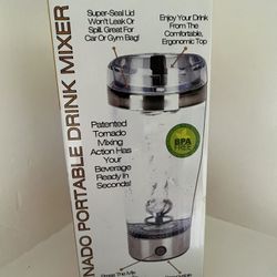 NEW Never Opened: HealthSmart LaCuisine The Original Tornado Portable Drink Mixer