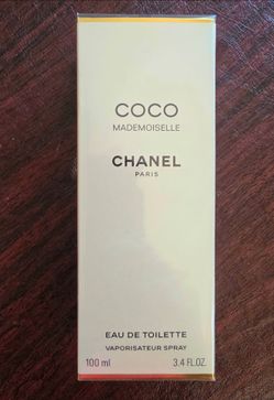 Coco Chanel Paris Mademoiselle 3.4 FL Oz Eau de Toilette Vaporisateur Spray