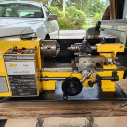 Enco 7x10 Variable Speed Mini Lathe Working Ready To Use