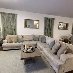 beige Sectional