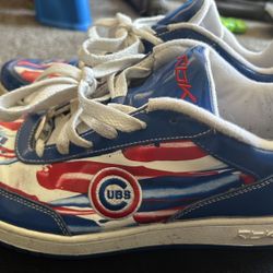 Chicago Cubs Reebok Tennis Sneakers Size 10