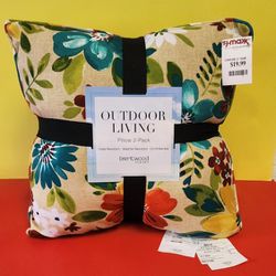 Set of Weather-Resistant Pillows (NWT)