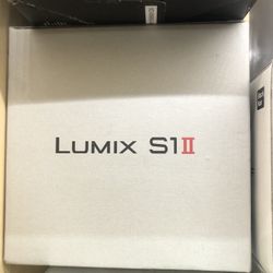 Panasonic Lumix S1 II Mirrorless Camera Brand New Limited Time Sale 