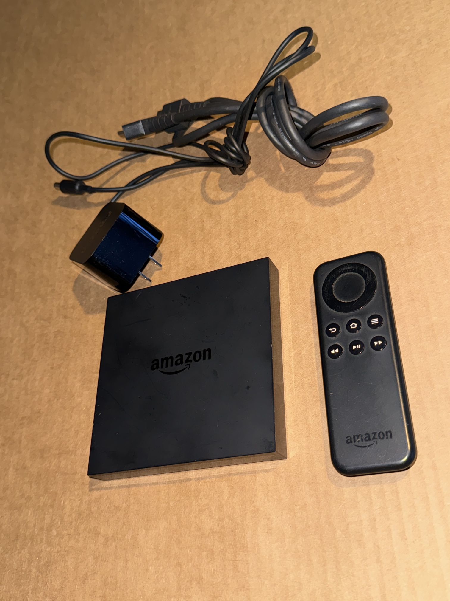 Black Amazon Fire TV 1st Generation HD Media Streamer CL1130