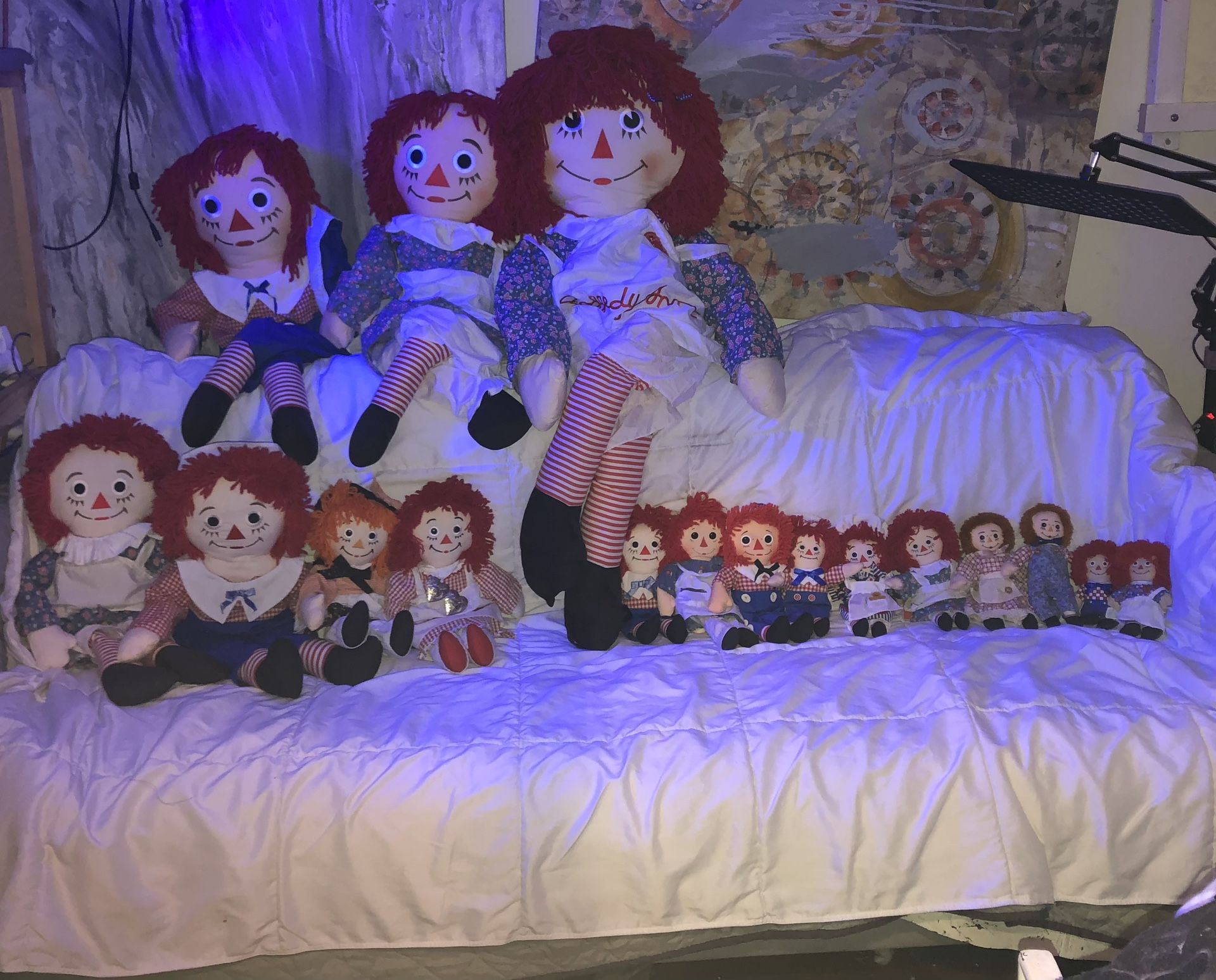 Vintage Raggedy Ann/Andy Collection, Priced To Sell $200 OBO