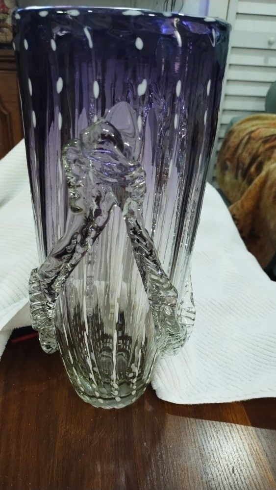 Bucarro De Crystal Muy Fino Murano