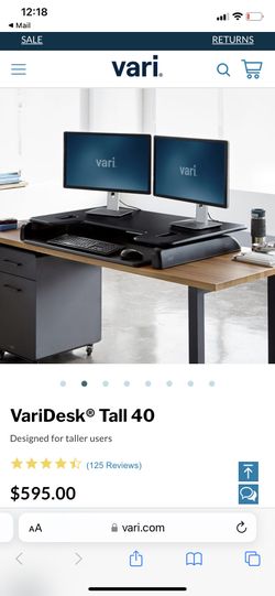 VariDesk Tall 40 Brand New In Box $250.00