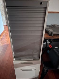 Roll Front Cabinet