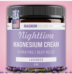 Magnesium night cream