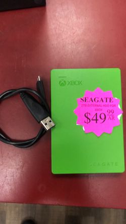 1003 Seagate 2TB External HDD for Xbox W/Cord 577340