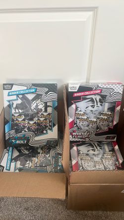Pokémon Black Flare  And White Flare Binder Collection