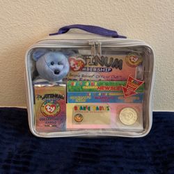 Beanie Baby Platinum Membership Kit New Condition 