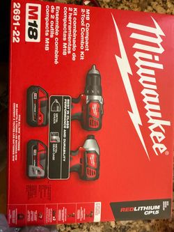 Milwaukee M18 Compact 2-Tool Combo Kit