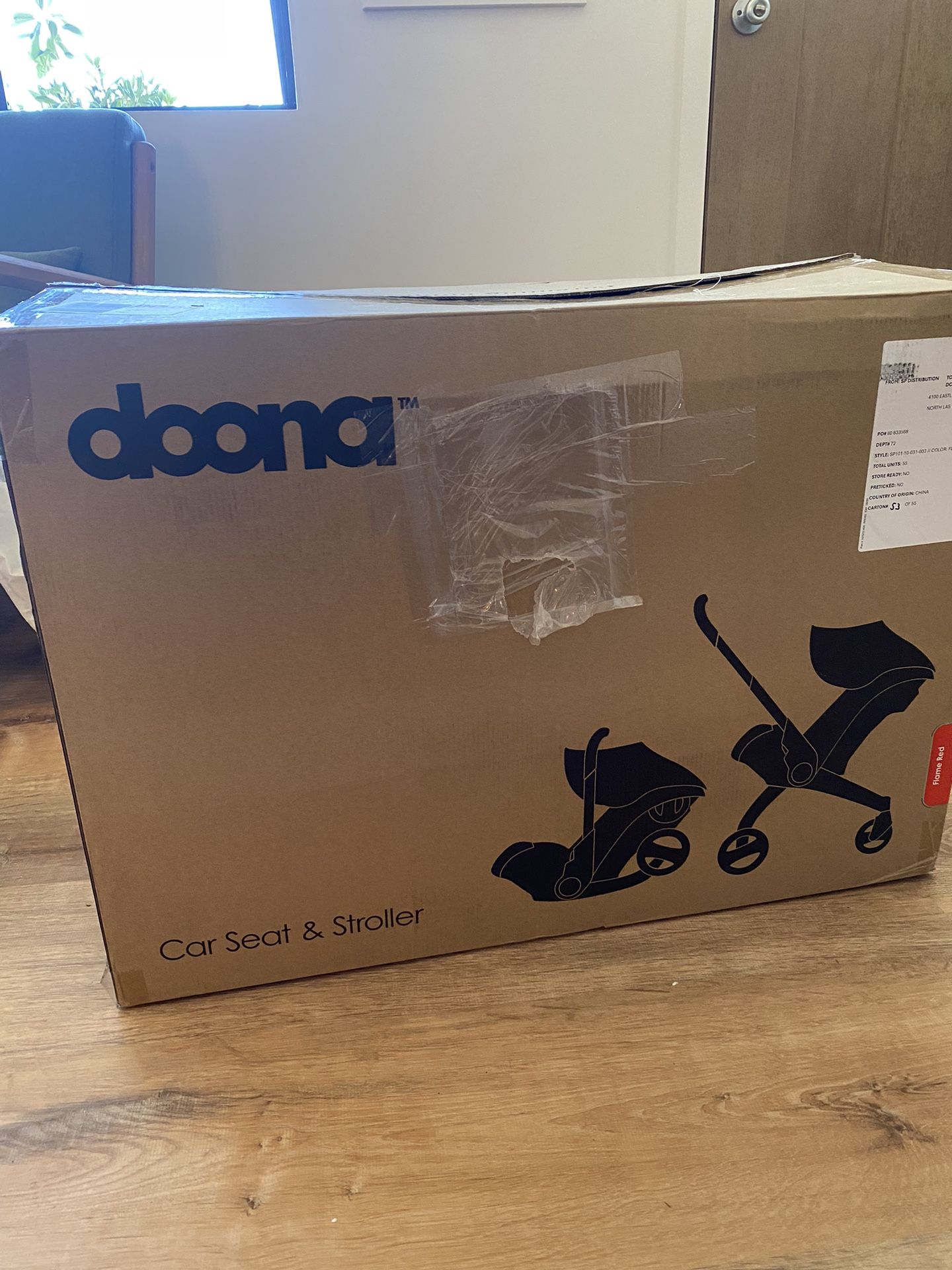 Doona Stroller / Car Seat - NEW (open box)