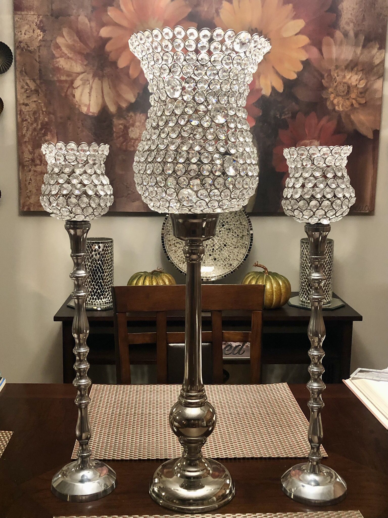 Stunning Crystal Candle Holders! NEW *starting at $35