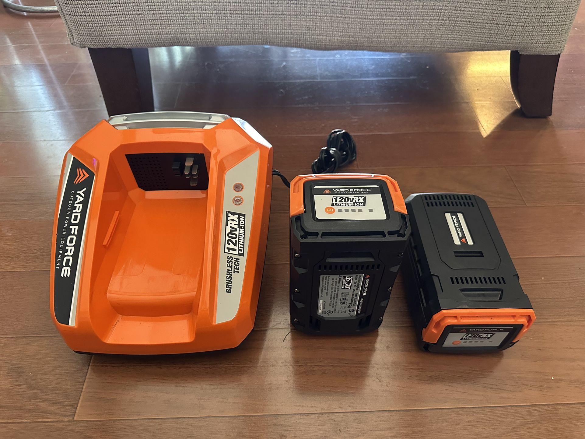 Yard Force Batteries And Charger