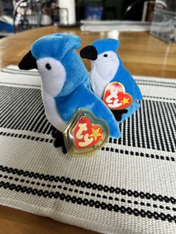 Ty Beanie Babies Rocket The Blue Jay
