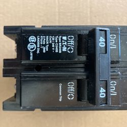 Eaton 40amp 2 Pole