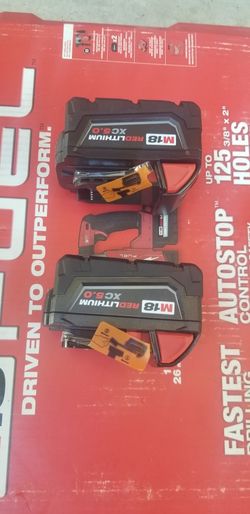 Milwaukee batteries XC5.0 Brand New $135 For Both  ""Price Firm""precio Por Las Dos Pilas 