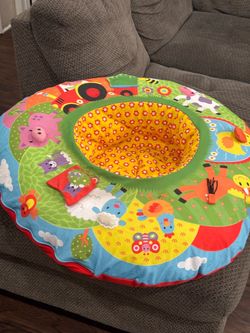 Inflatable baby donut
