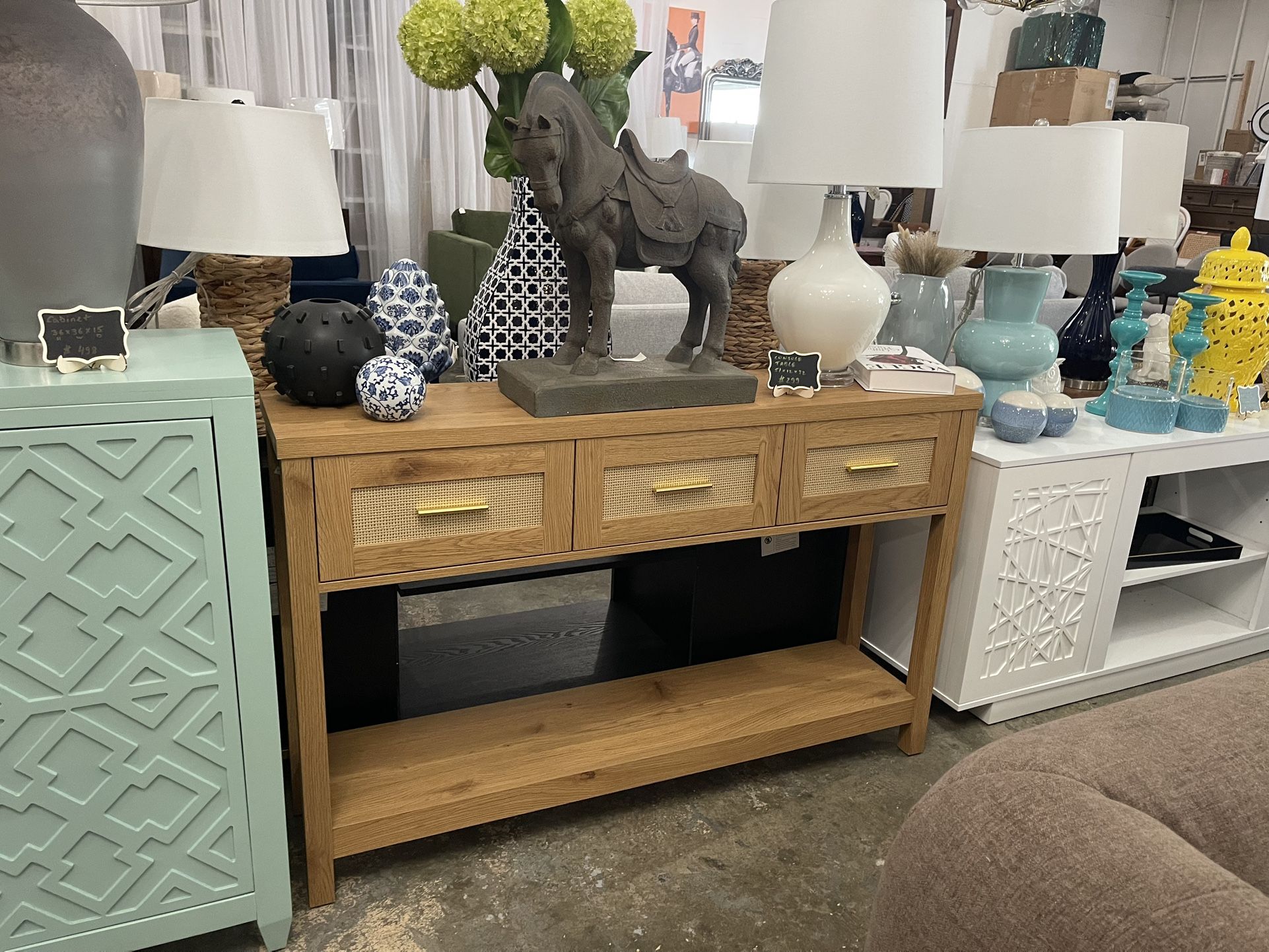 New Console Table Delivery Available