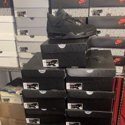 Jordan 4 Retro Black Cat 