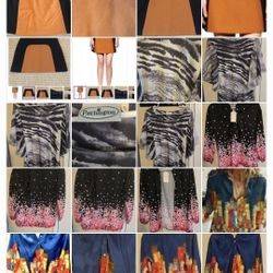 Designer Cloths Size S-M
Mint Condition $10-$25 each 
Zara
BCBG
Elizabeth and James 
Eva Mendes 
Michael Kors
SKENO Basics
LucyLove
Lovelife
Motherho