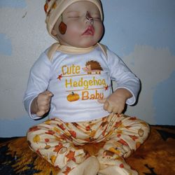 Realistic "Fall" themed doll.