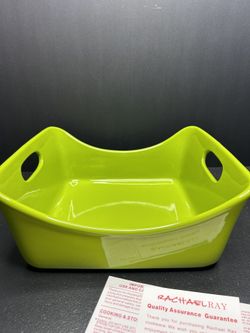 Rachael Ray - Ceramic: 9"x 9” Green Baking / Casserole Dish - New