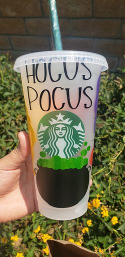 Hocus pocus starbucks reusable cup