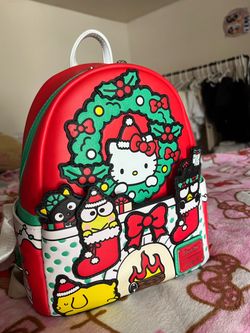 Loungefly Sanrio Hello Kitty Christmas Mini Backpack