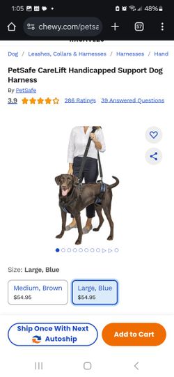 Handicap Dog Corgi Support Harness And Wheelchair