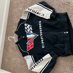 Size L vintage Camaro Jacket Mint Condition 