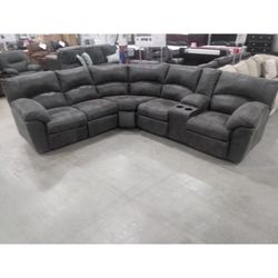 Reclining Sectional In Stock For Immediate Delivery 