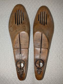 A Pair of VTG Miller Wooden Shoe Stretchers