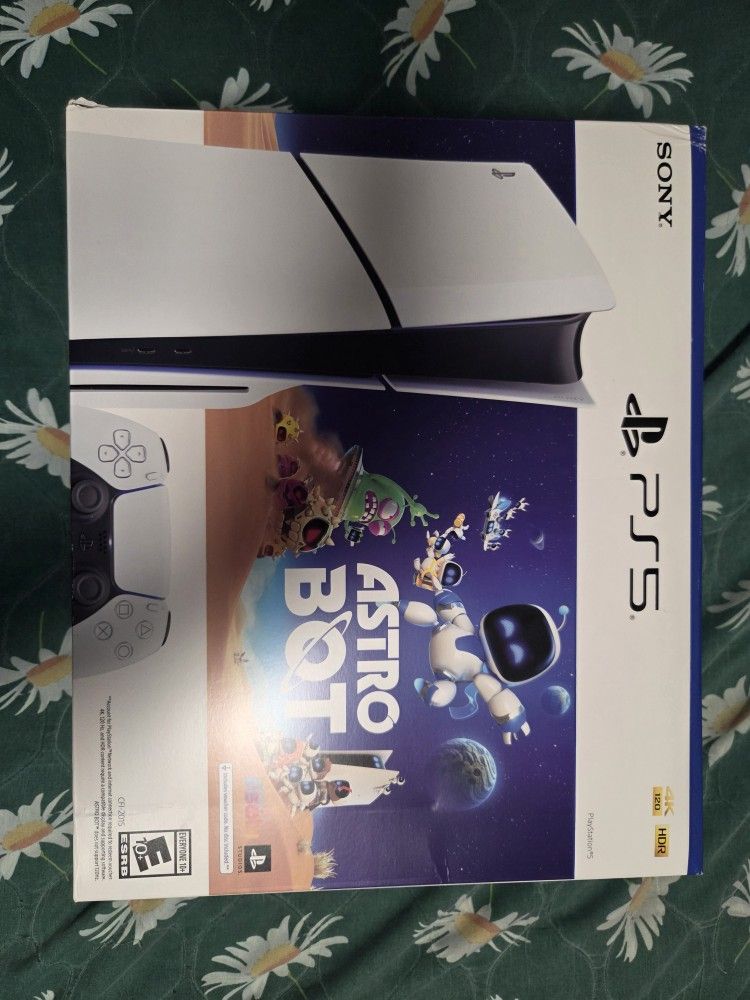 Brand New Ps5 Slim Disc With Astro BOT