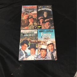 Abbott And Costello VHS