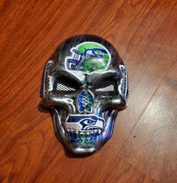 SEAHAWKS ☠ SKULL WEARABLE CUSTOM MASK - GREAT 4 ENTERTAINMENT + MANCAVE + MEMORBILLIA + GAMING & MORE + SHIPPING 🚚💨 AVAILABLE NATIONWIDE
