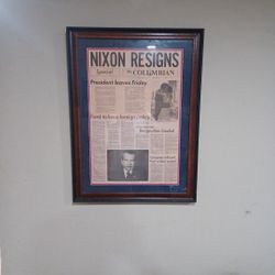 Special Edition, Nixon Resignation, Vanc., Columbian, 1974