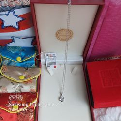 925 STERLING SILVER NECKLACE SET 