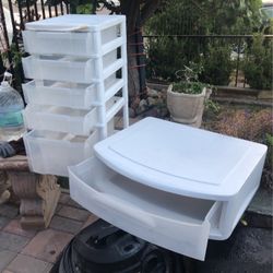 Two Plastic Storage Containers