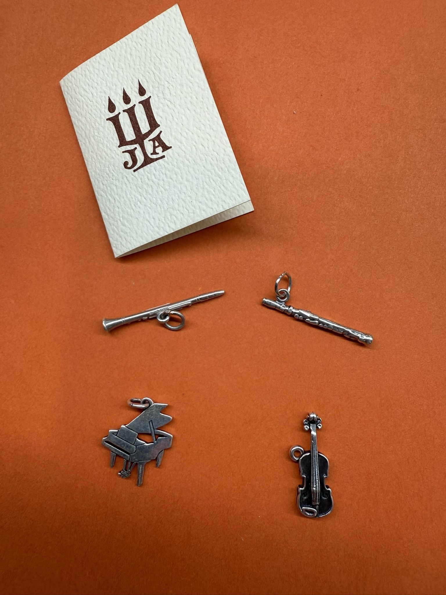 Retired James Avery Instrument Charms