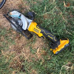 dewalt 25 brushless saw