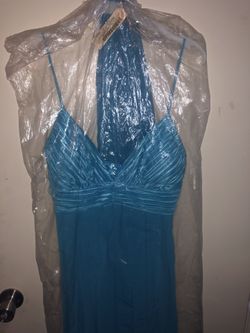 Blue party dress