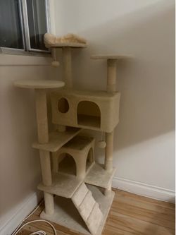 Beige Cat Tree