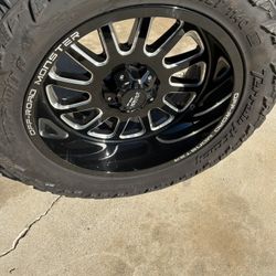 Off Road Monster Tires Set Of 4tires With Rims